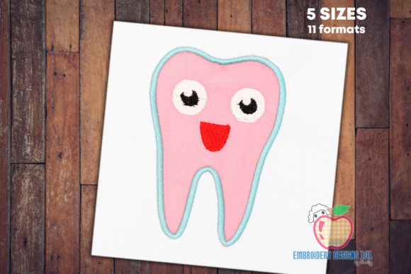 Applique Design of Happy Tooth: Seasonal Review