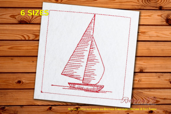 Boat in the Sea: A Craft Fair Embroidery Review