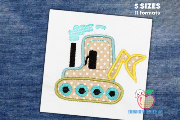 Bulldozer Applique Review for Boutique Apparel