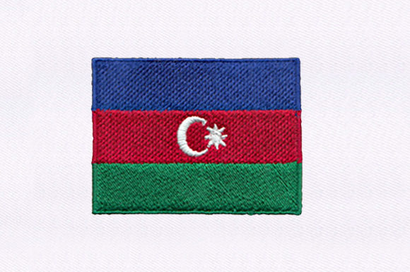 Flag of Azerbaijan: Boutique Apparel Embroidery Review