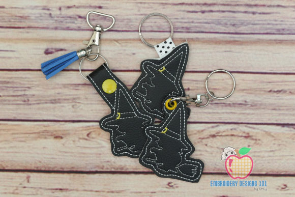 Halloween Witch Keyfob ITH: An Etsy Seller Review