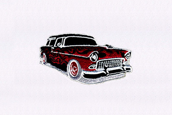Motif Black Car: Embroidery Design Review