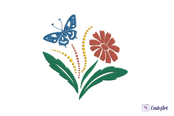 Red Gerbera and Blue Butterfly: A Holiday Design Review
