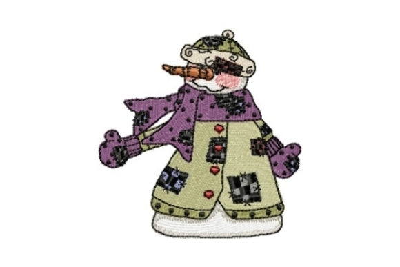 Snowman Checkers: A Winter Embroidery Review